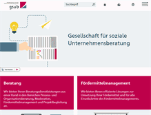 Tablet Screenshot of gsub.de